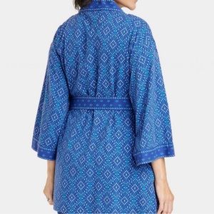 Knox Rose Blue Kimono / Cover up  XL/XXL